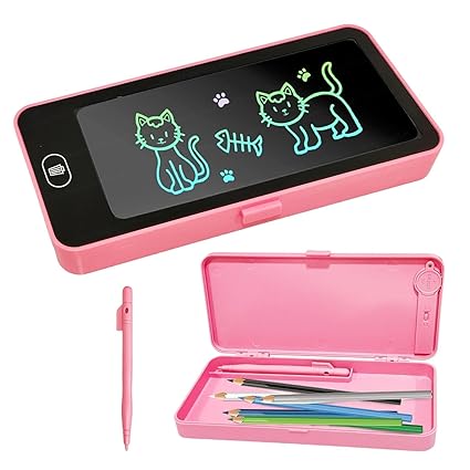2-in-1 LCD Writing Tablet Pencil Case Trendy Zone