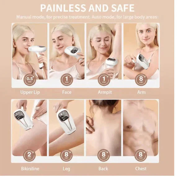 Babyverse - Digital IPL Hair Removal Device GIBBS