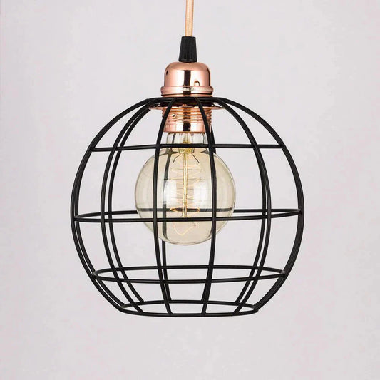 Black Iron Edison Lamp Shade My Store
