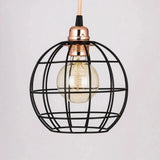 Black Iron Edison Lamp Shade My Store