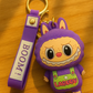 Labubu Flocked Bunny Wrist-Strap Keychain TrendyZone