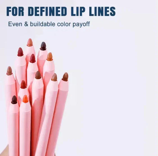 Long-Lasting, Smooth & Precise Lip Liner Trendy zone