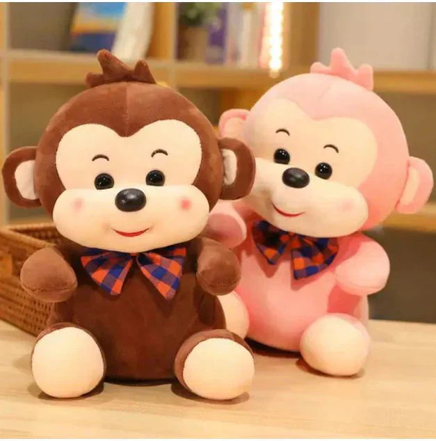 Fluffy Monkey Plush Toy UAE